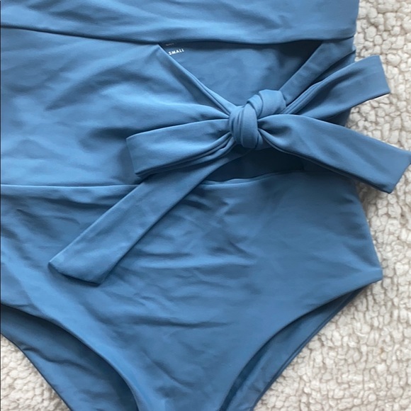 Jade Collision Style Wrap Front One Piece - Picture 5 of 7